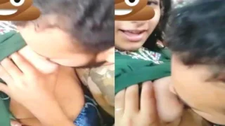 DESI NEIGHBOUR BABE BOOBS SUCKED AND GIVING JUICY BJ | Desi Viral MMS