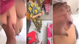 Desi Wife Boobs Pressing And Handjob | Desi Viral MMS