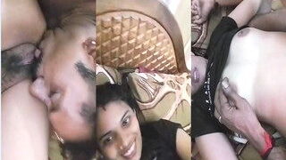 Sexy Desi Wife Boobs Pressing And Pussy Licking | Desi Viral MMS