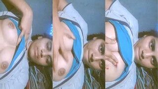 Cute Desi Girl Shows Boobs | Desi Viral MMS