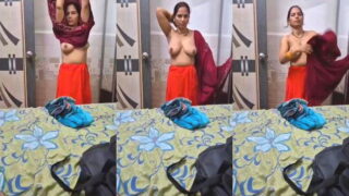 Sexy Desi Wife Boobs Video Capture | Desi Viral MMS
