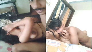 Desi Mallu Girl Nude Video Record | Desi Viral MMS